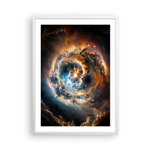 Plagát v bielom ráme - Začiatok - 50x70 cm