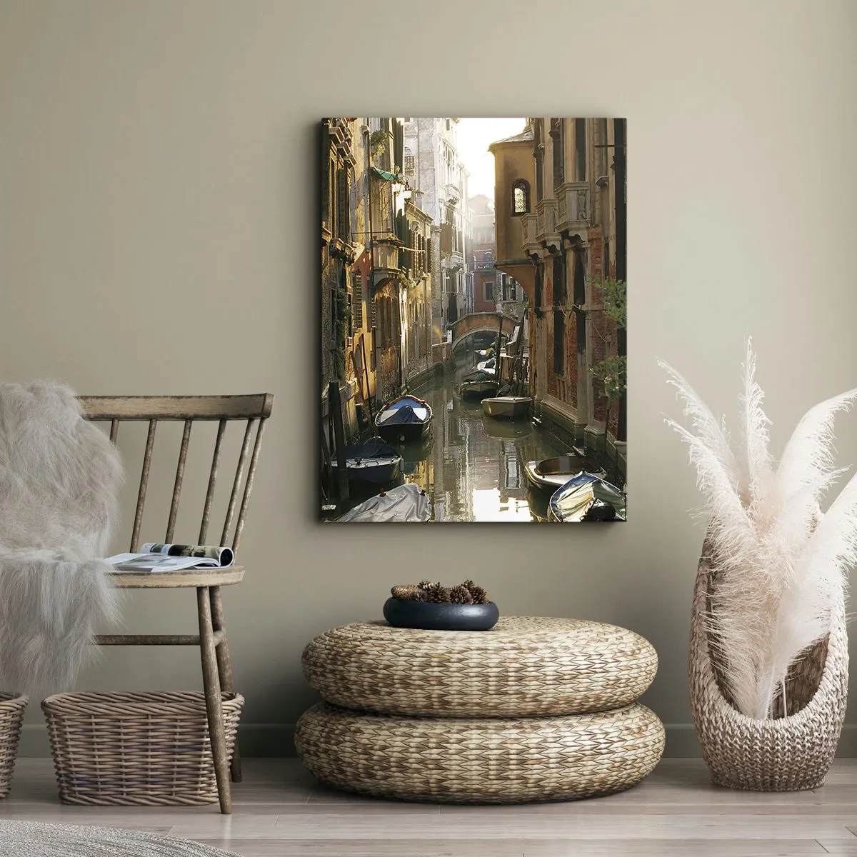 Obraz na plátne - V benátskom zákutí - 50x70 cm