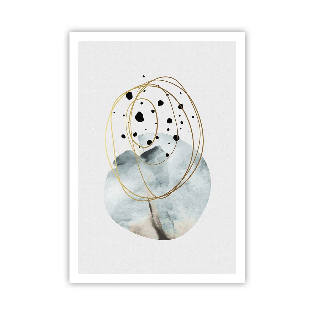 Plagát - V objatí priestoru - 70x100 cm