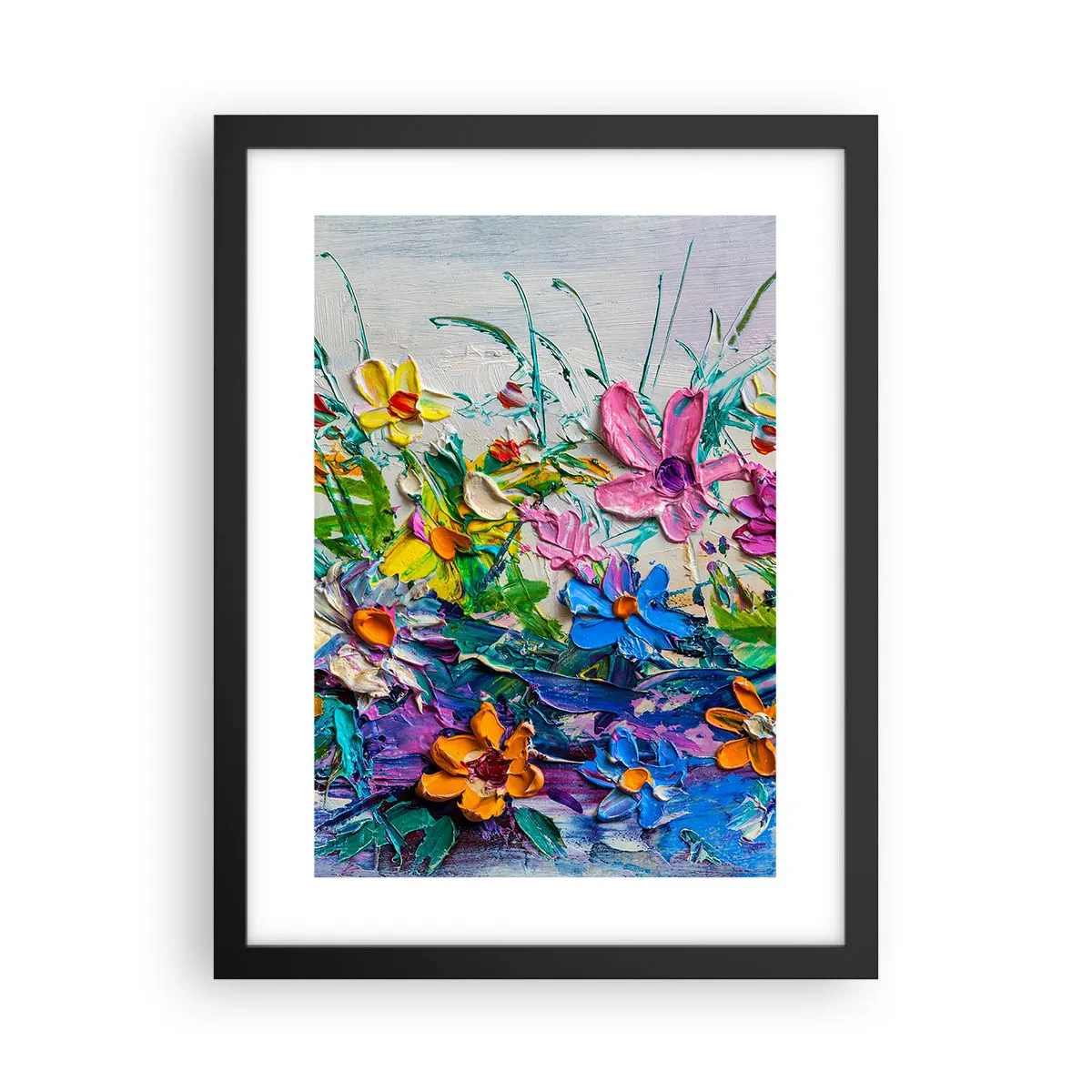 Plagát v čiernom ráme - Vôbec nie zátišie - 30x40 cm