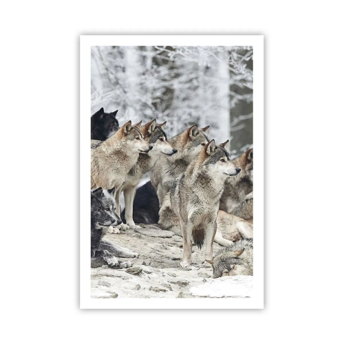 Plagát - Rodina a priatelia - 61x91 cm