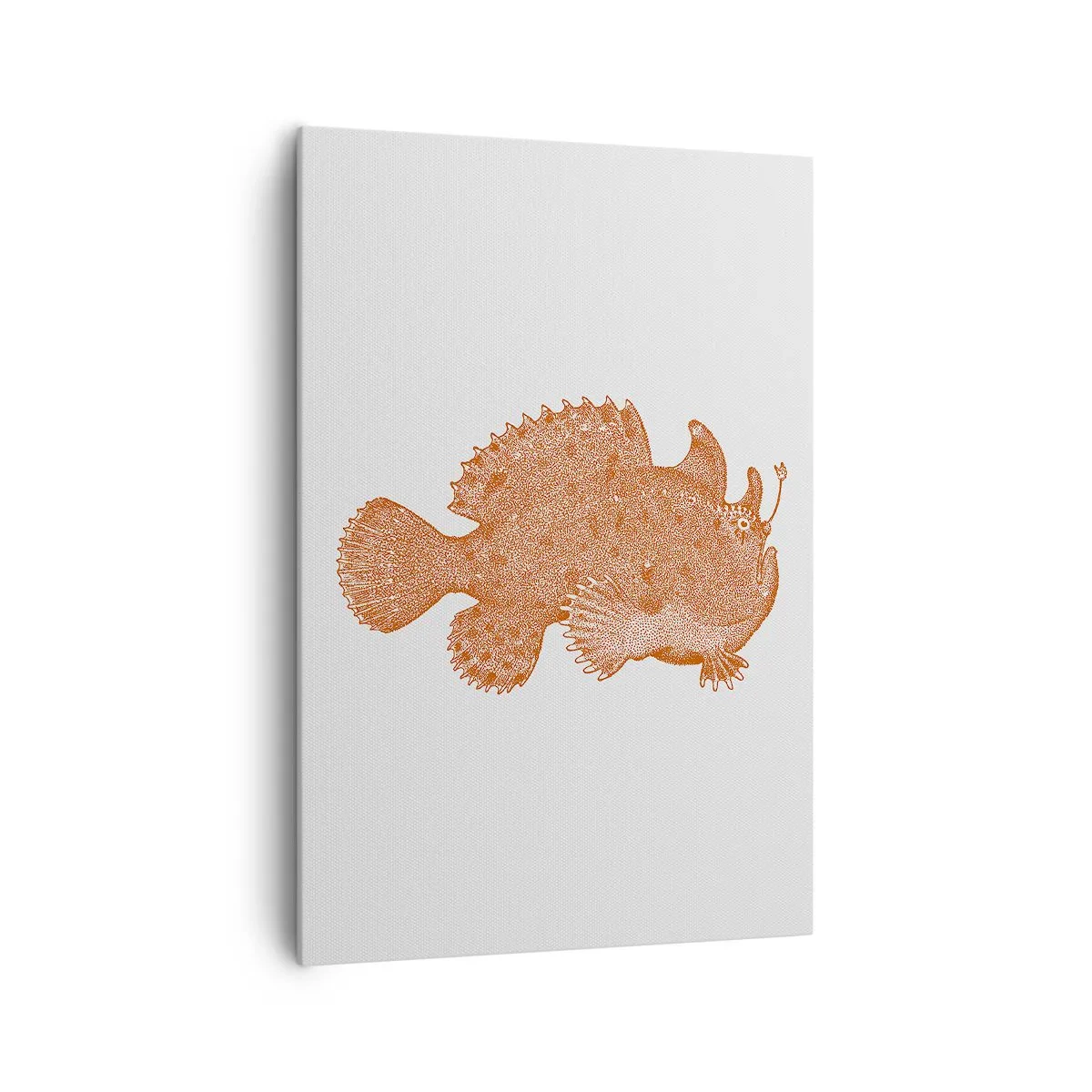 Obraz na plátne - A nakoniec ryba - 70x100 cm