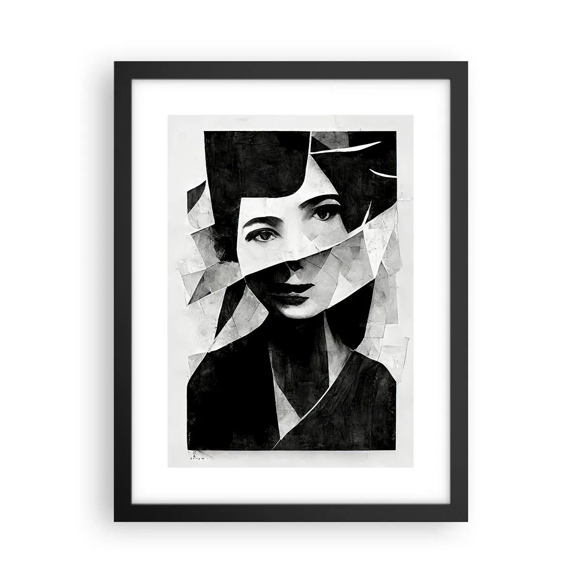 Plagát v čiernom ráme - Niečo o tebe… - 30x40 cm