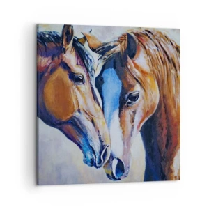 Obraz na plátne - Je to priateľstvo? Je to láska? - 50x50 cm