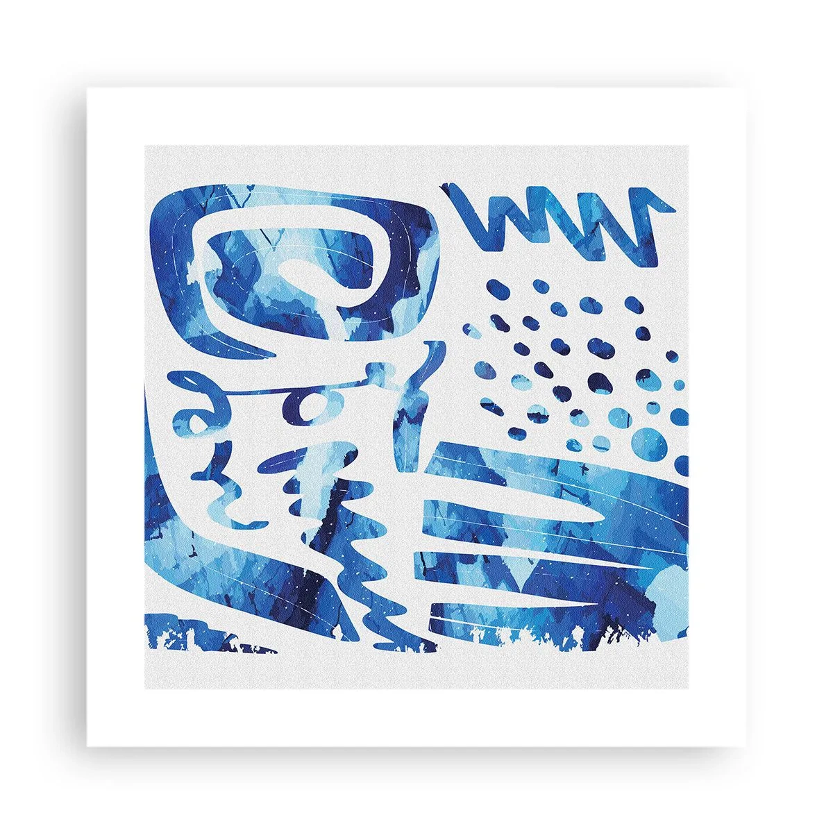 Plagát - Späť ku koreňom - 40x40 cm