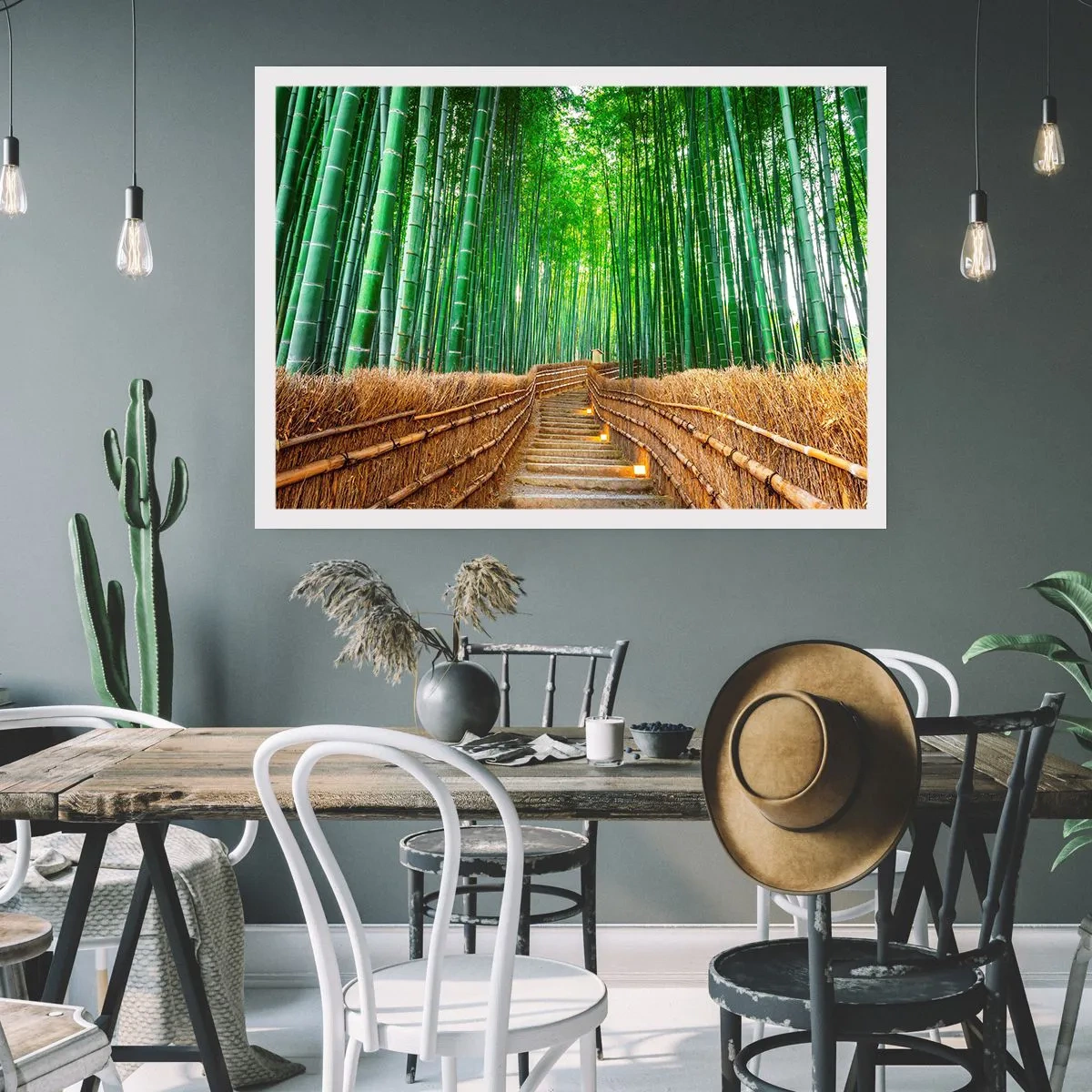 Plagát - Esencia ázijskej prírody - 70x50 cm