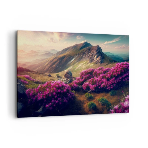 Obraz na plátne - Leto na horách - 100x70 cm
