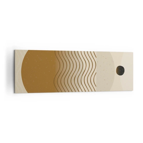 Obraz na plátne - O pôvode geometrických obrazcov - 160x50 cm