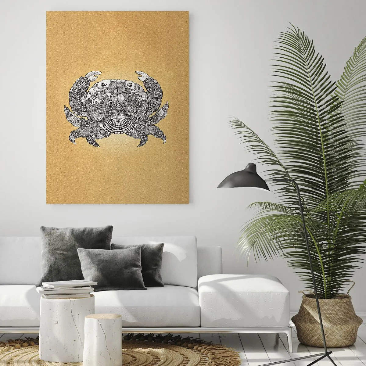 Obraz na skle - Príbehy pána Kraba - 50x70 cm