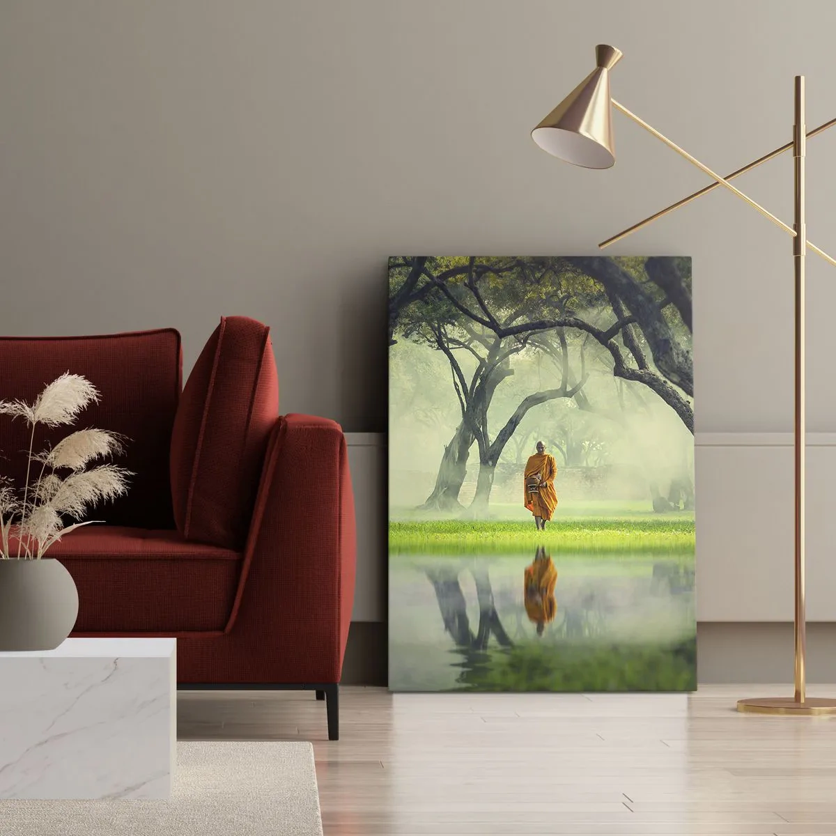 Obraz na plátne - Na ceste k osvieteniu - 50x70 cm