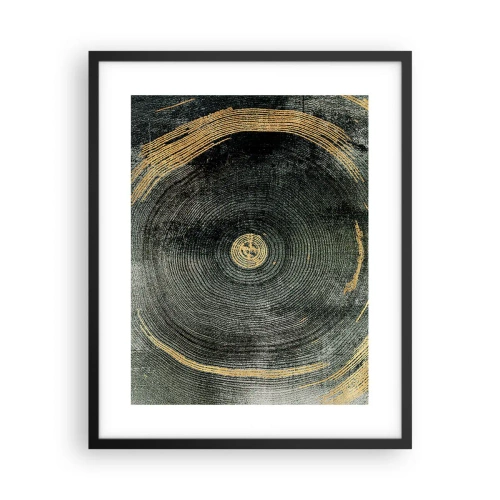 Plagát v čiernom ráme - Zmena a trvanie - 40x50 cm