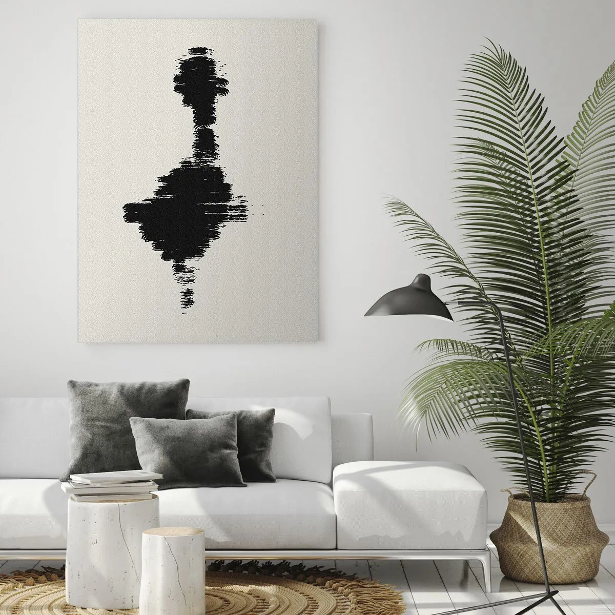 Obraz na skle - Vibrácie predstavivosti - 80x120 cm