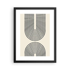 Plagát v čiernom ráme - Už čoskoro… - 30x40 cm