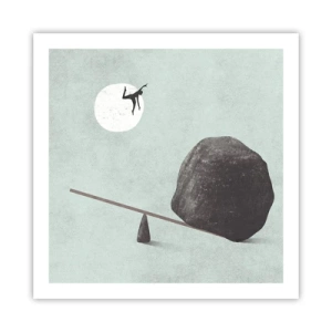 Plagát - Splnený sen - 60x60 cm