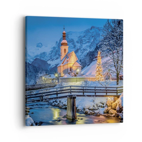 Obraz na plátne - Duch Vianoc - 40x40 cm