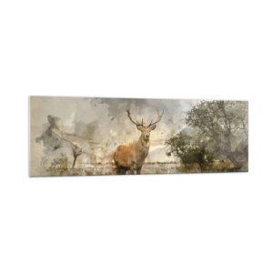 Obraz na skle - Dôstojnosť - sila - majestátnosť - 160x50 cm