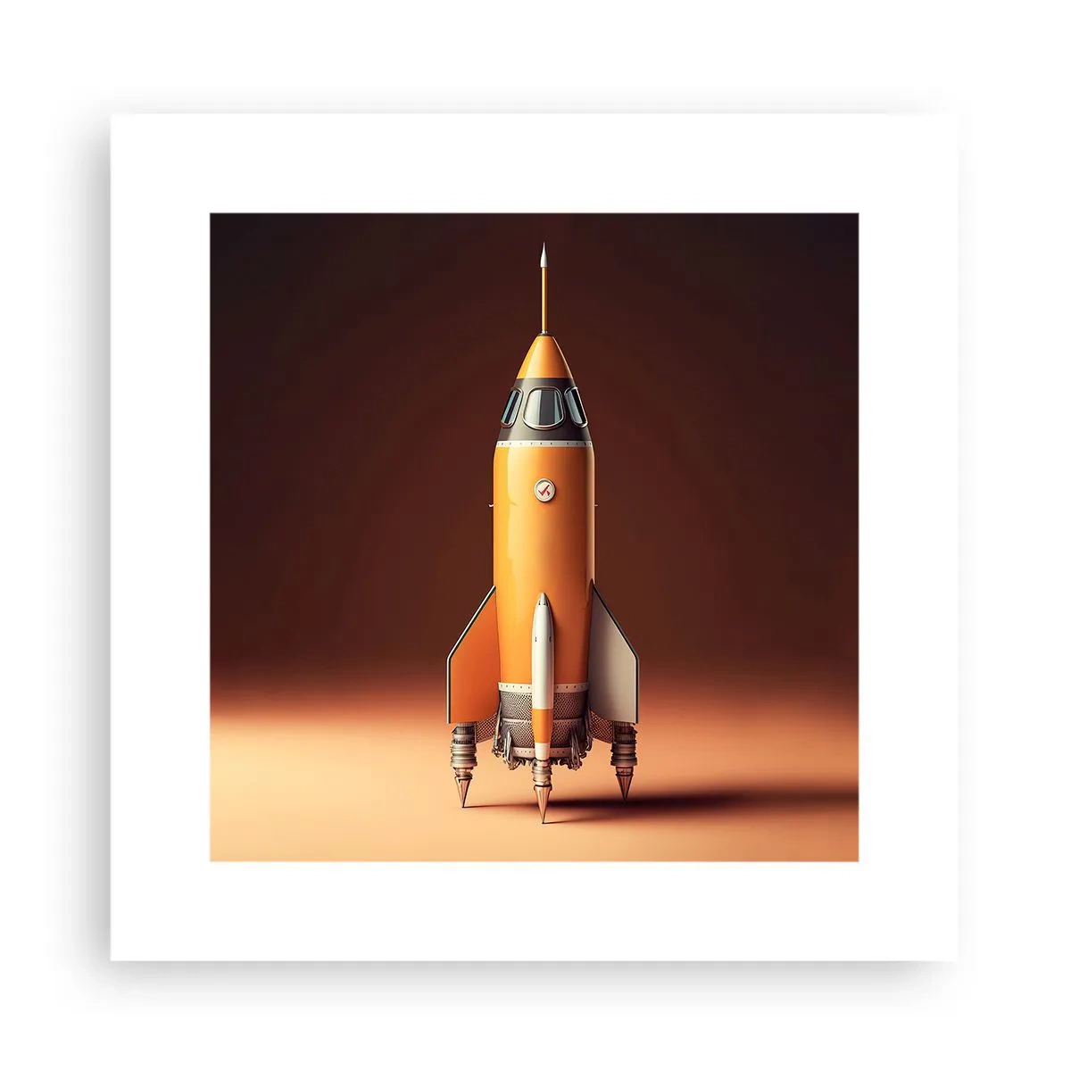 Plagát - Začína to snom - 30x30 cm