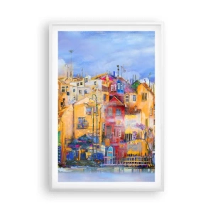 Plagát v bielom ráme - Sme spolu - 61x91 cm