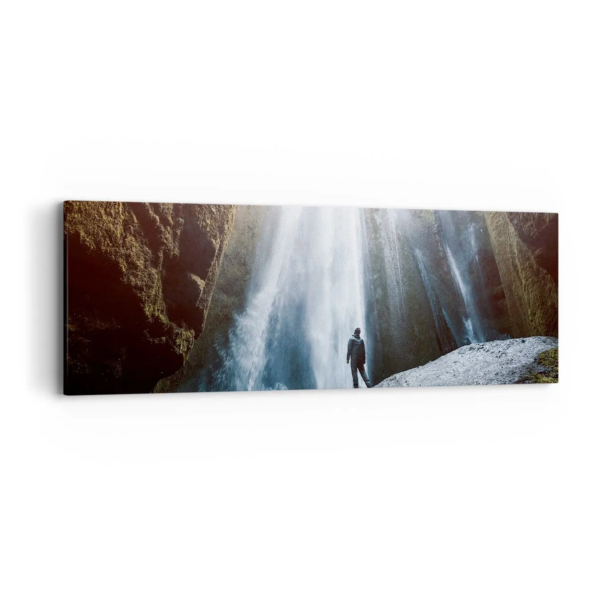 Obraz na plátne - Obnovenie proporcie - 90x30 cm