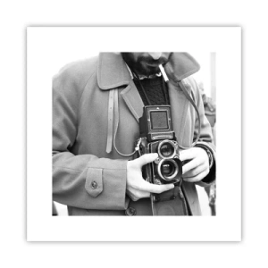 Plagát - V retro štýle - 30x30 cm