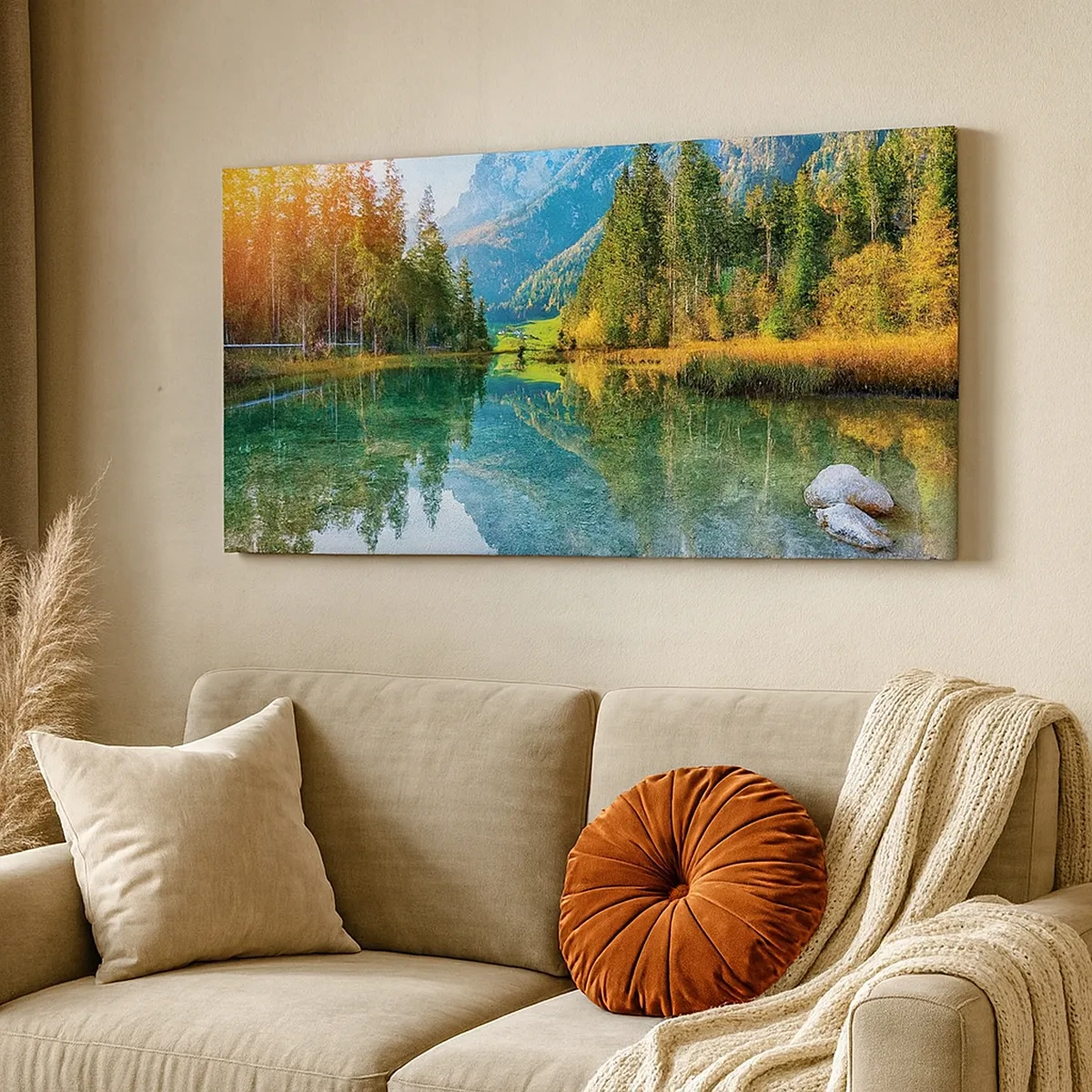 Obraz na plátne - Nežnosť jesene - 30x30 cm