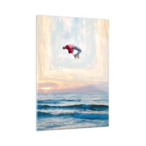 Obraz na skle - Do inej dimenzie - 50x70 cm