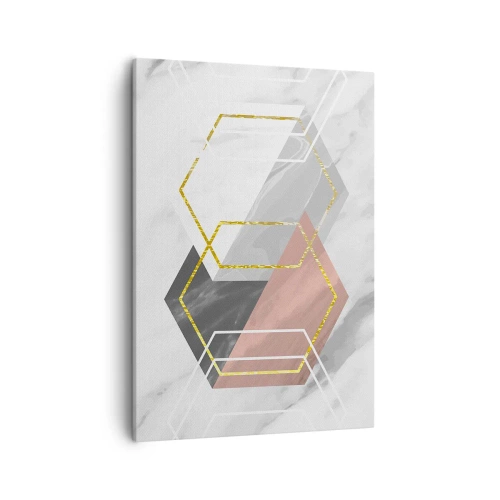 Obraz na plátne - Reťazová kompozícia - 50x70 cm