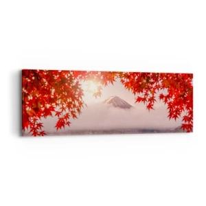 Obraz na plátne - V japonskom štýle - 90x30 cm
