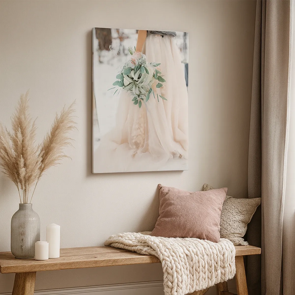 Obraz na plátne - A žili šťastne až do smrti - 50x70 cm