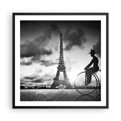 Plagát v čiernom ráme - Túžba po Belle Epoque - 60x60 cm