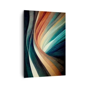 Obraz na plátne - Utkané z farieb - 70x100 cm