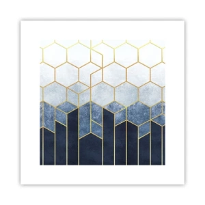 Plagát - Kompozícia v synkopickom rytme - 30x30 cm