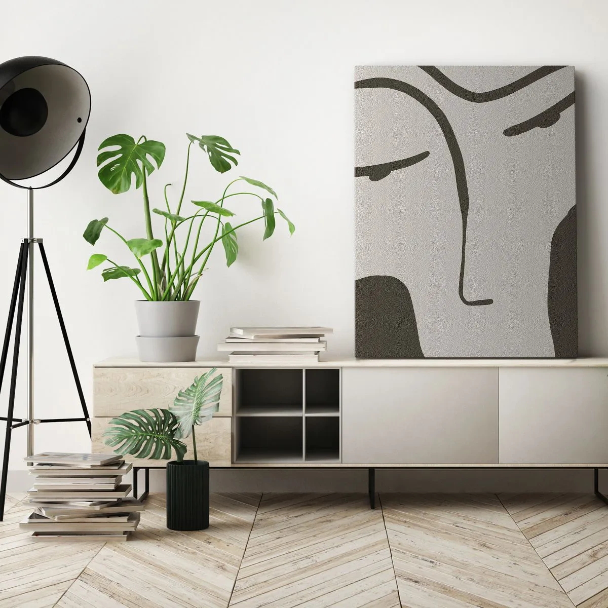 Obraz na plátne - Ako z Modiglianiho obrazu - 70x100 cm