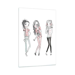 Obraz na skle - Bude, bude zábava - 50x70 cm