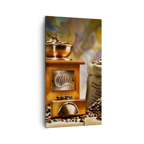 Obraz na plátne - Chrastenie zŕn, hrčanie mlynčeka - 45x80 cm