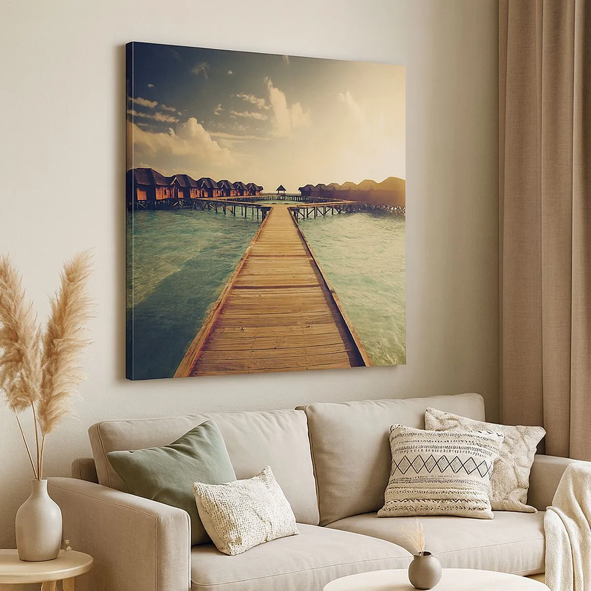 Obraz na plátne - Vrelé pozvanie - 30x30 cm