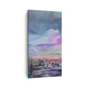 Obraz na plátne - Pod priateľským nebom - 55x100 cm