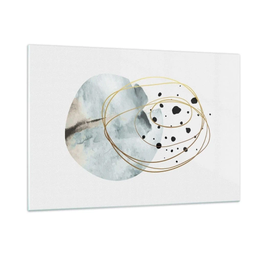 Obraz na skle - V objatí priestoru - 120x80 cm