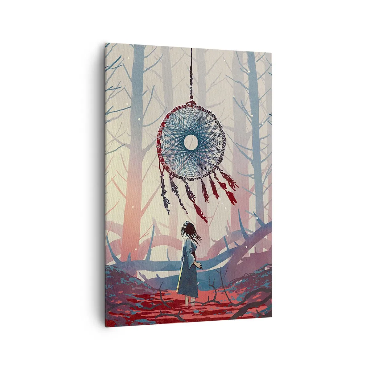 Obraz na plátne - Tajný rituál šťastia - 80x120 cm