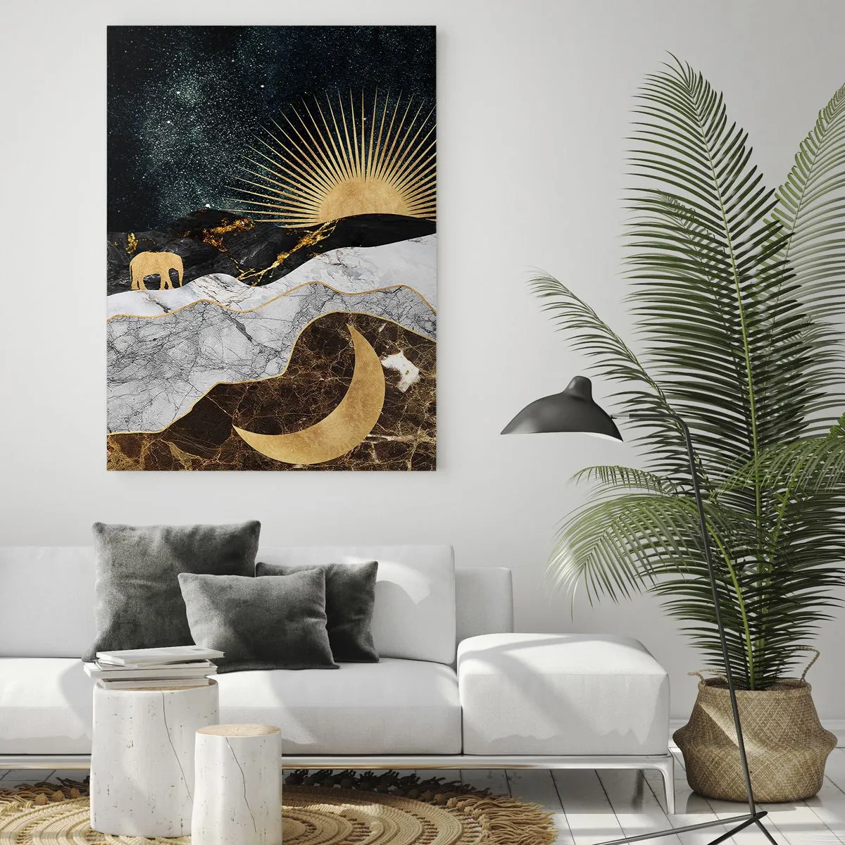 Obraz na skle - Odveké práva - 70x100 cm