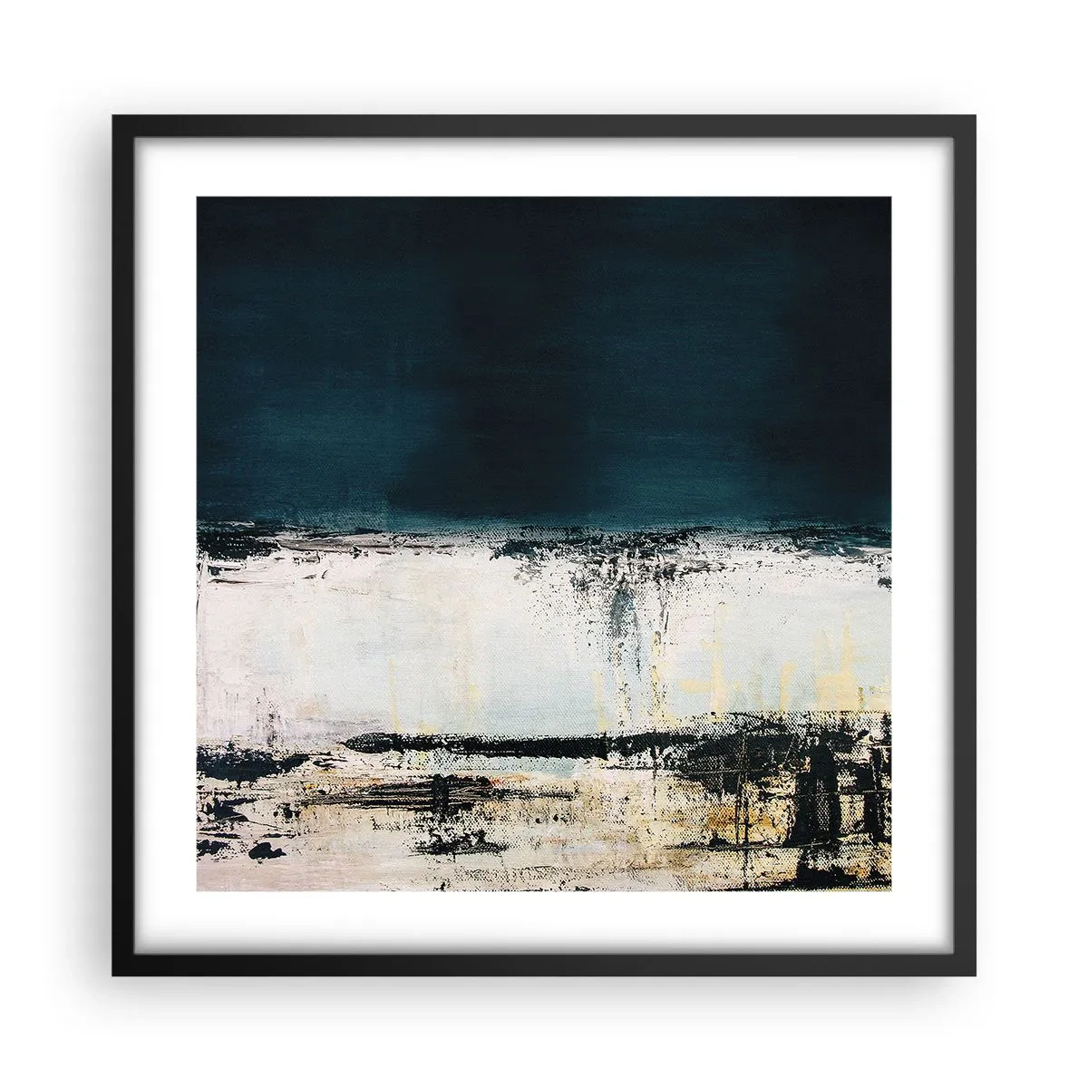 Plagát v čiernom ráme - Horizontálna kompozícia - 50x50 cm