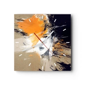 Nástenné hodiny - A je svetlo - 30x30 cm