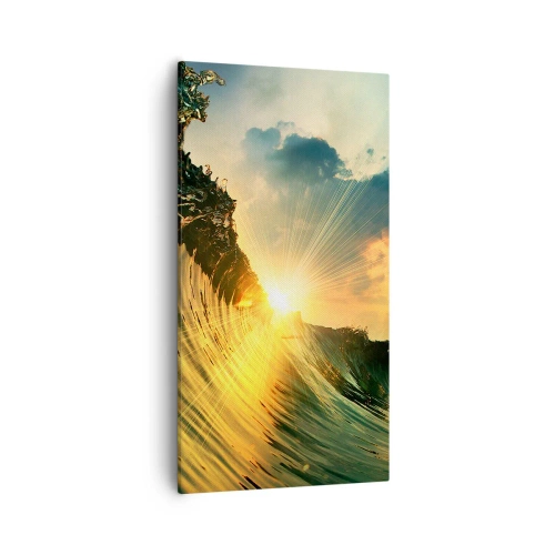 Obraz na plátne - Surfer, kde si? - 55x100 cm