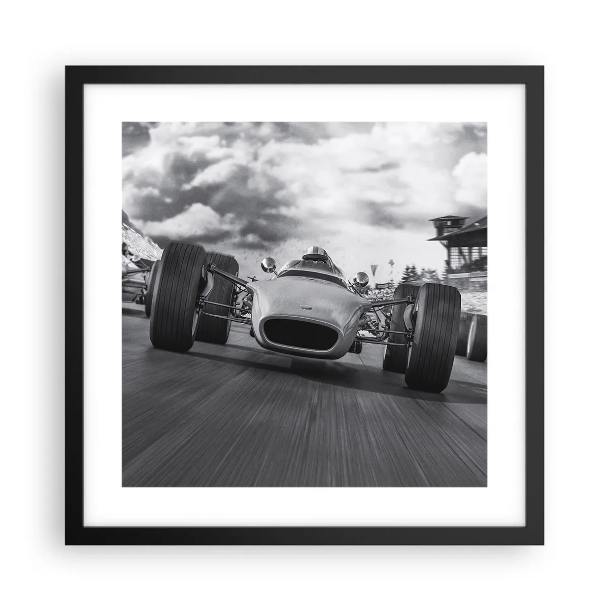 Plagát v čiernom ráme - Toto je sila! - 40x40 cm