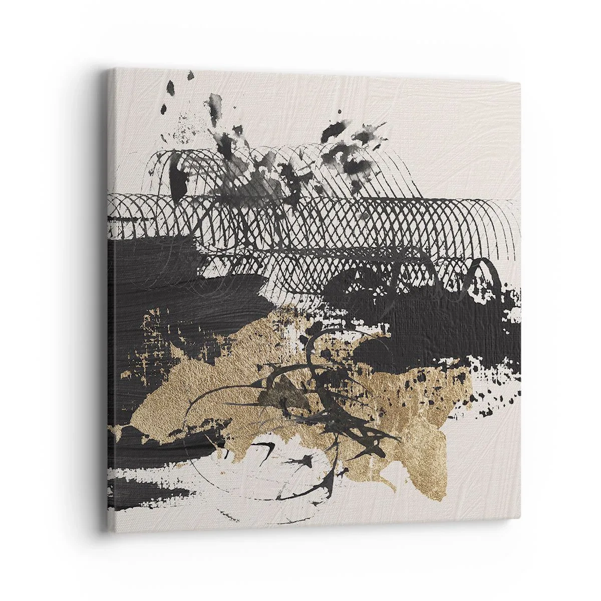 Obraz na plátne - Kompozícia s vášňou - 40x40 cm