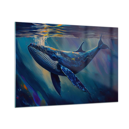 Obraz na skle - Vitaj v mojom svete - 100x70 cm