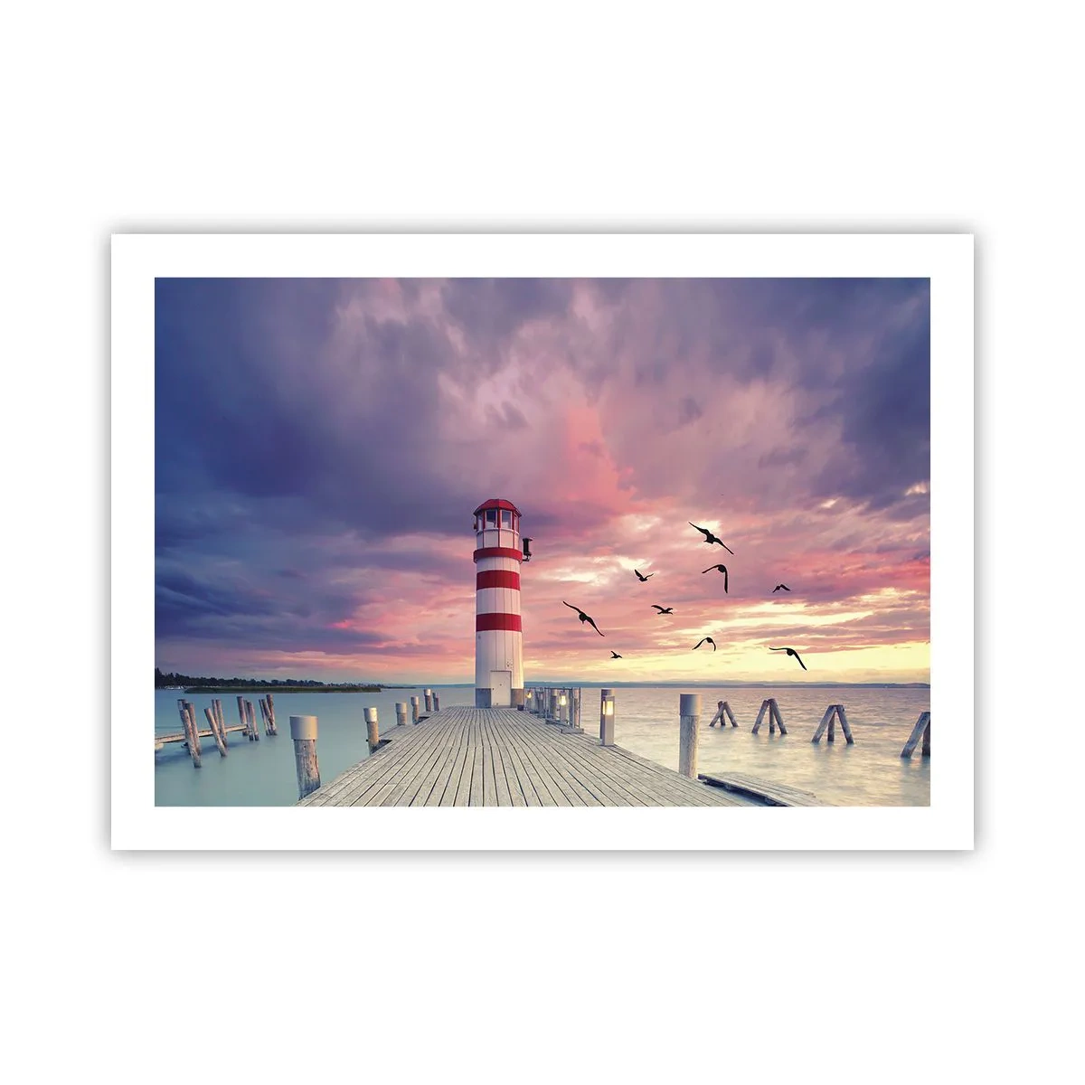 Plagát - Čas ísť do prístavu - 70x50 cm