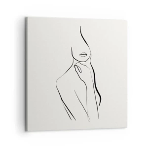 Obraz na plátne - Vlna melanchólie - 50x50 cm