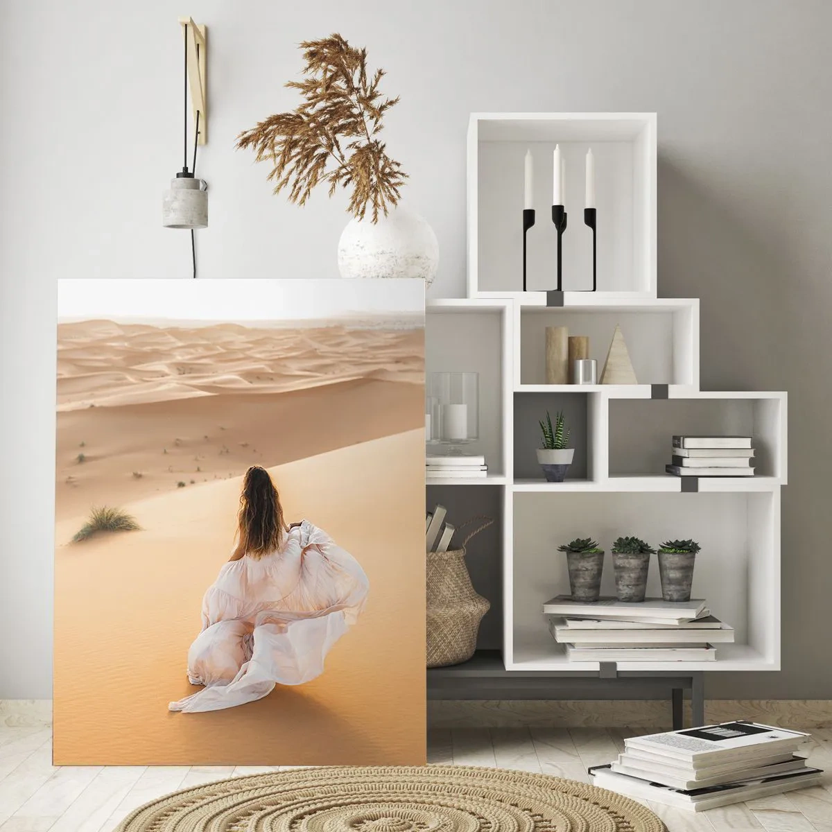 Obraz na skle - Útek na slobodu - 50x70 cm