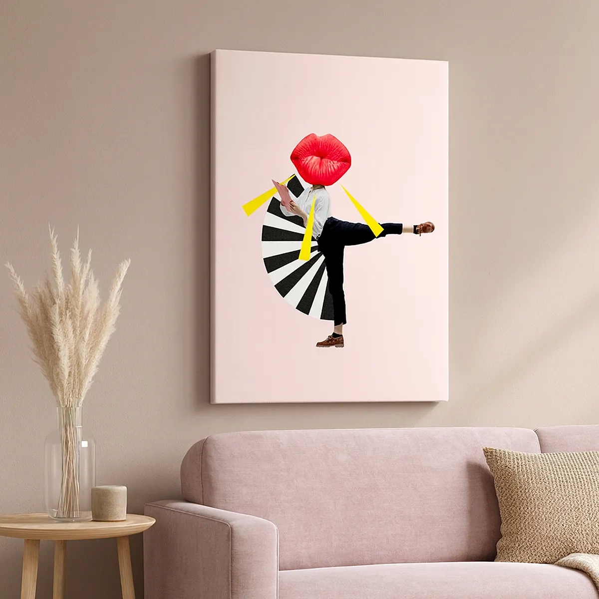 Obraz na plátne - Surrealistický pop-art - 50x70 cm